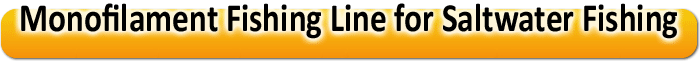 Monofilament Fishing Line for Saltwater Fishing