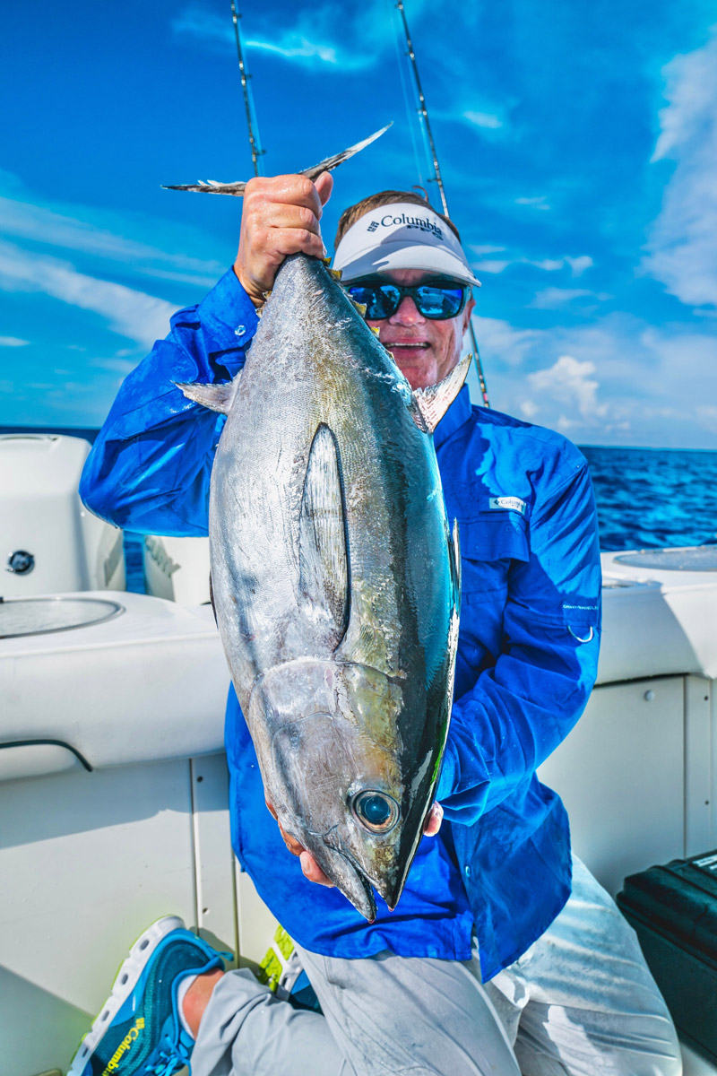 His passion is Canal fishing… and he is good at it